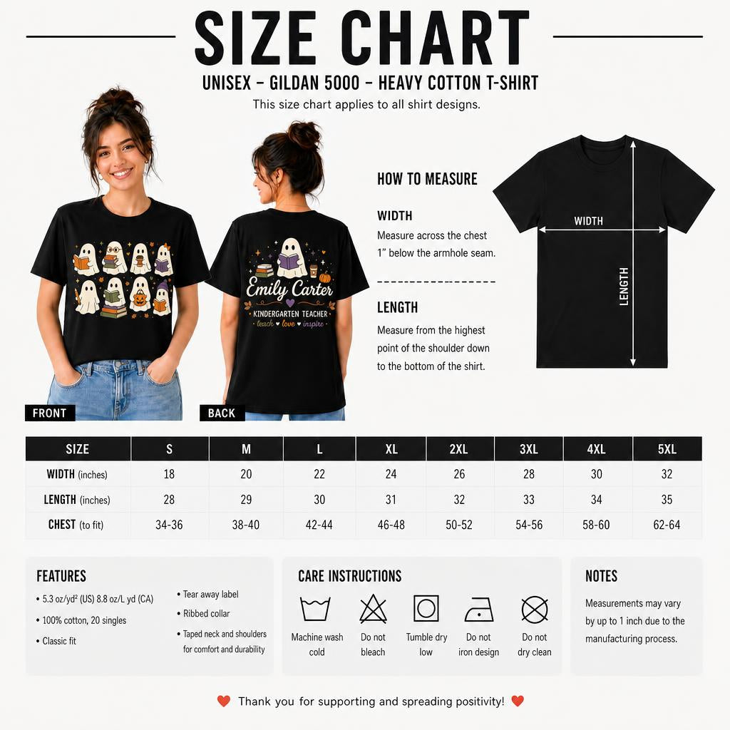 Personalized Bookish Halloween Shirt Custom Teacher Librarian Gift Unisex T-Shirt