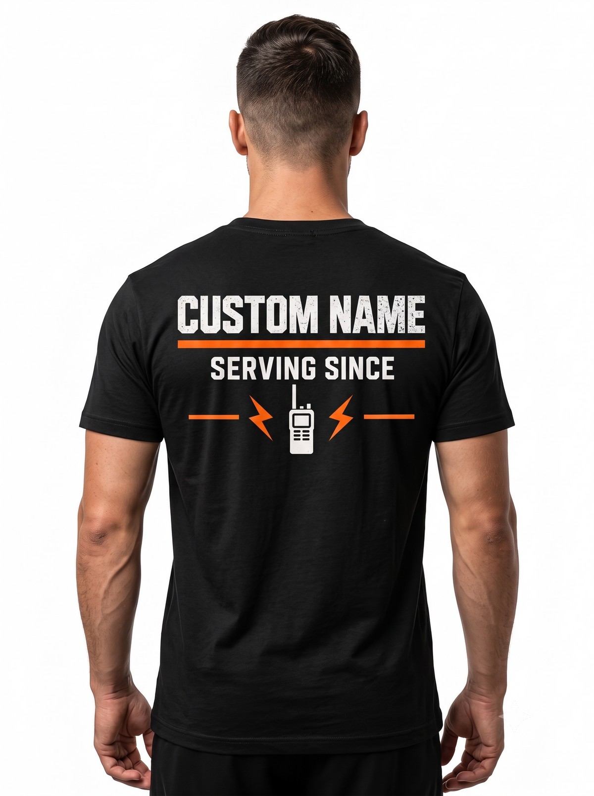 Zero Sympathy Hotline – Personalized Correctional Officer Front & Back T-Shirt