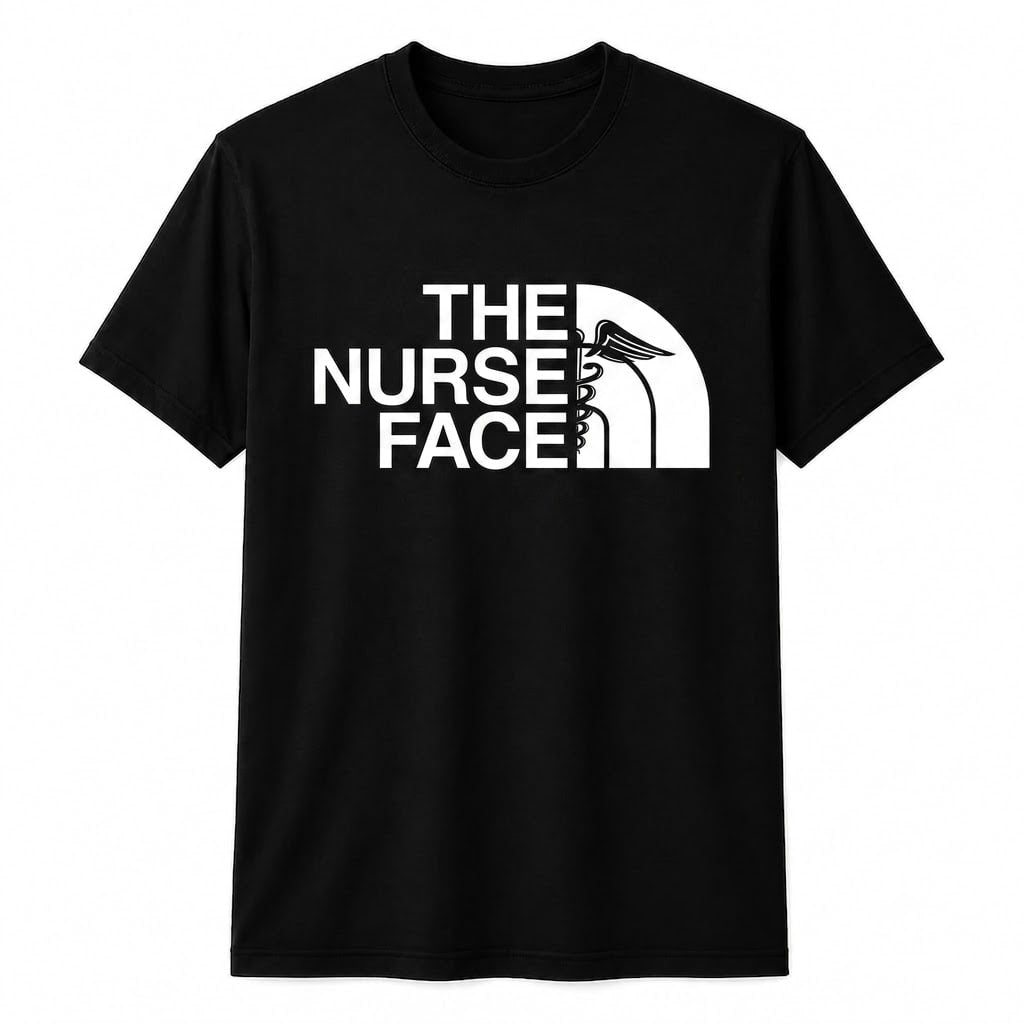 Resting Nurse Face Shirt Funny RN Medical Humor Nurse Appreciation Unisex T-Shirt