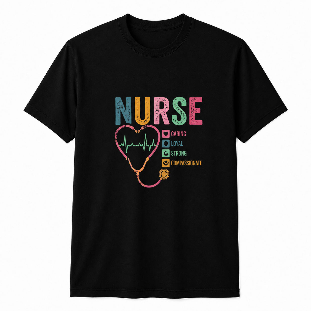 Personalized Nurse Life Shirt Custom Nursing School Gift Unisex T-Shirt
