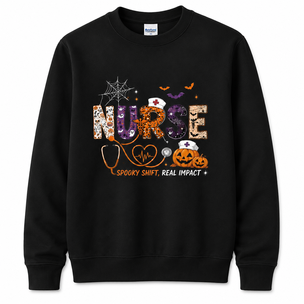 Personalized Ghost Halloween Shirt Custom Pumpkin Fall Spooky Tee Sweatshirt