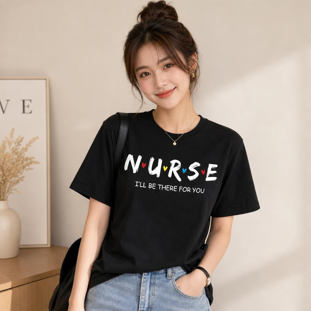 Custom I Will Be There for You Nurse Shirt Funny RN Gift Nurse Week 2026 T-Shirt for Women & Men