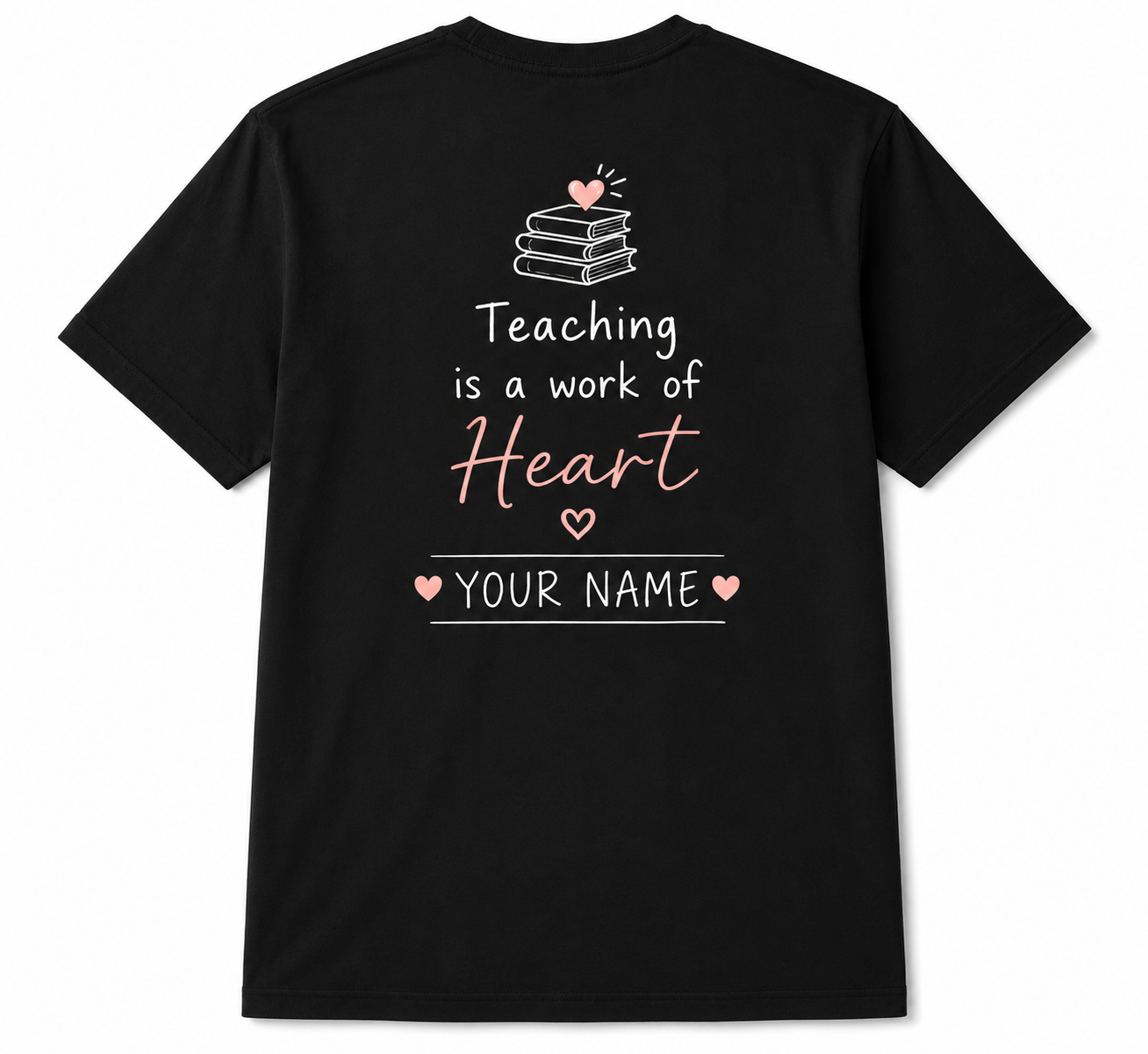 Personalized Be Kind Blessed Teacher Cute Inspirational Unisex T-Shirt