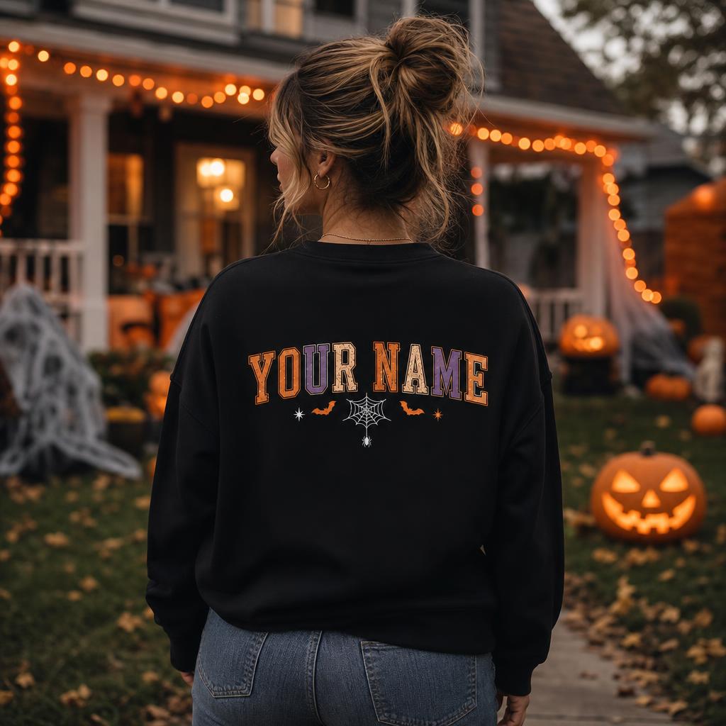 Personalized Custom Hocus Poke-Us Nurse Halloween Sweatshirt Funny Ghost