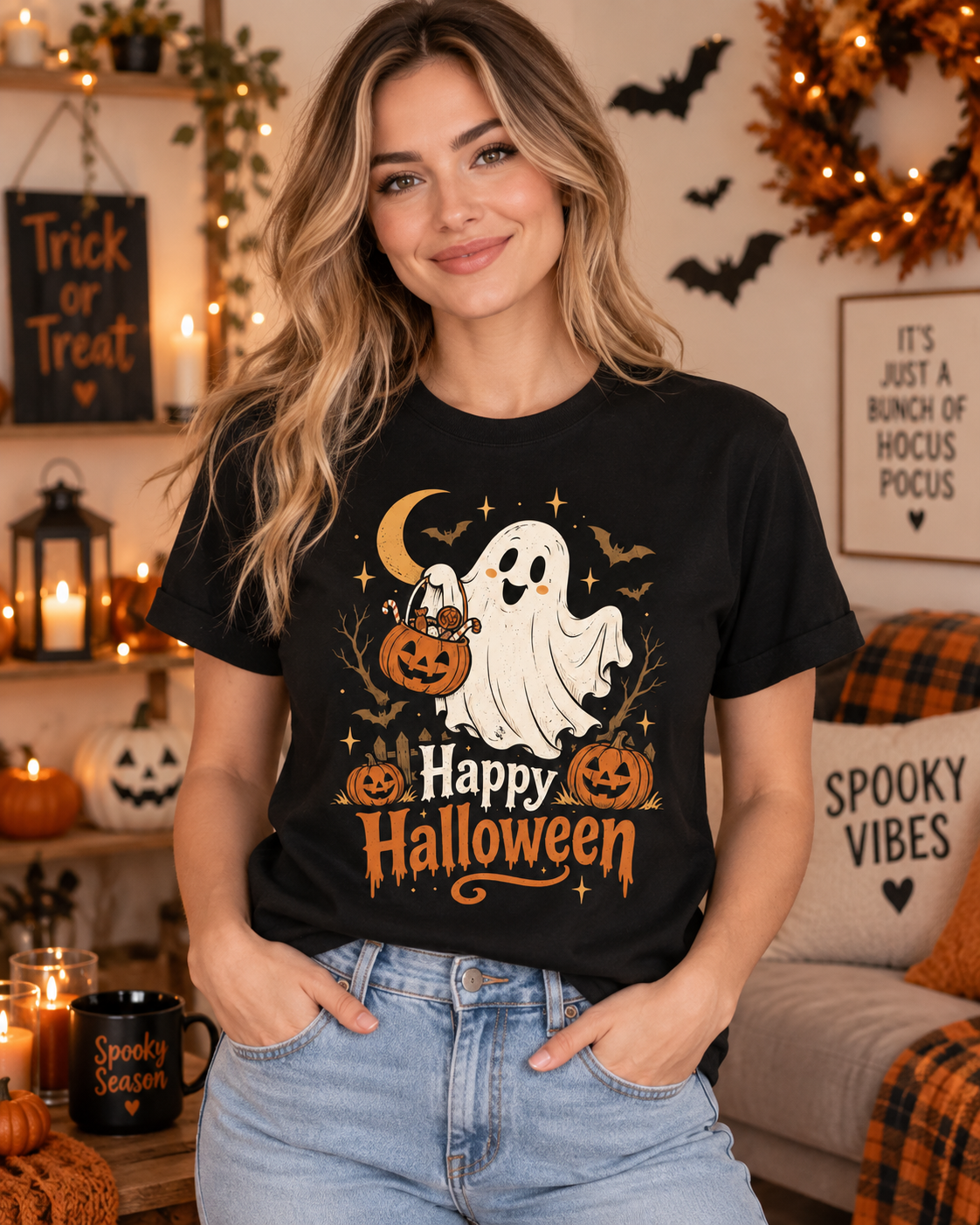Nurse Halloween Shirt, Happy Ghost with Speculum TeeNurse Shirt, Spooky Season Medical Gift