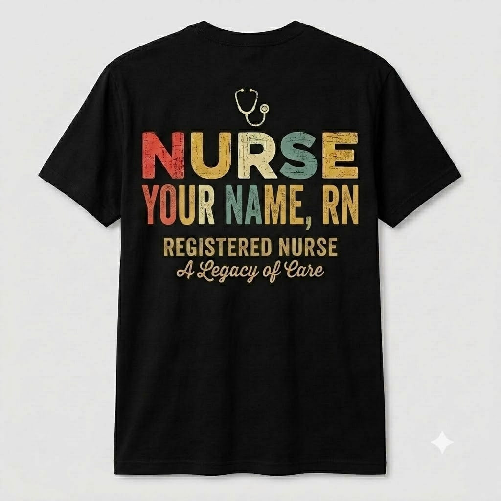Vintage Nurse Definition Shirt Registered Nurse Medical Humor Nursing Appreciation T-Shirt