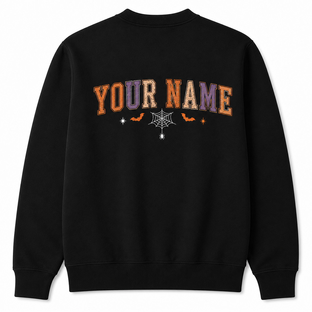 Personalized Halloween Sweatshirt | Custom Name Boo Pumpkin Graphic Fall Gift