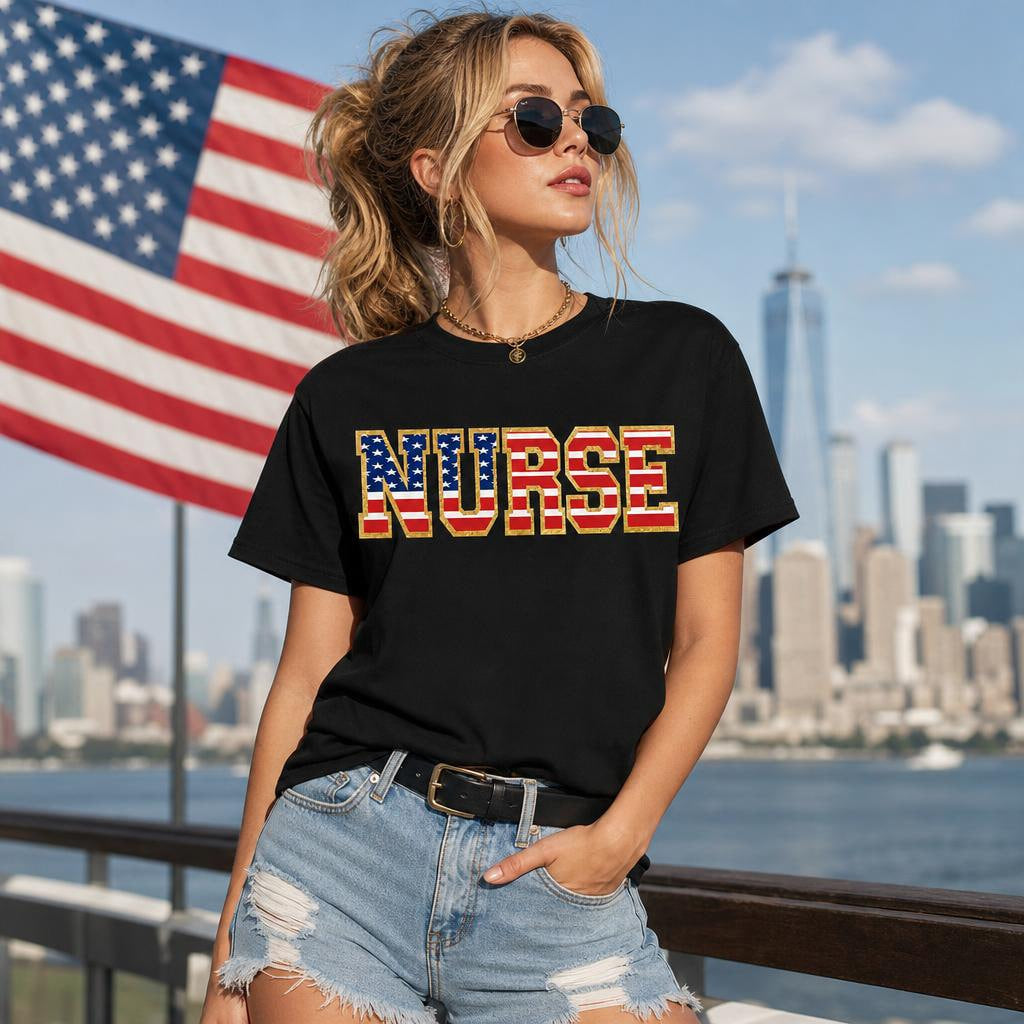 Personalized Kind Caring Loving Calm Strong Loyal Nurse Shirt Custom Unisex T-Shirt