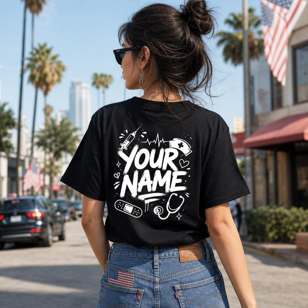 School Nurse Shirt Nursing Life Registered RN Appreciation Gift Unisex T-Shirt