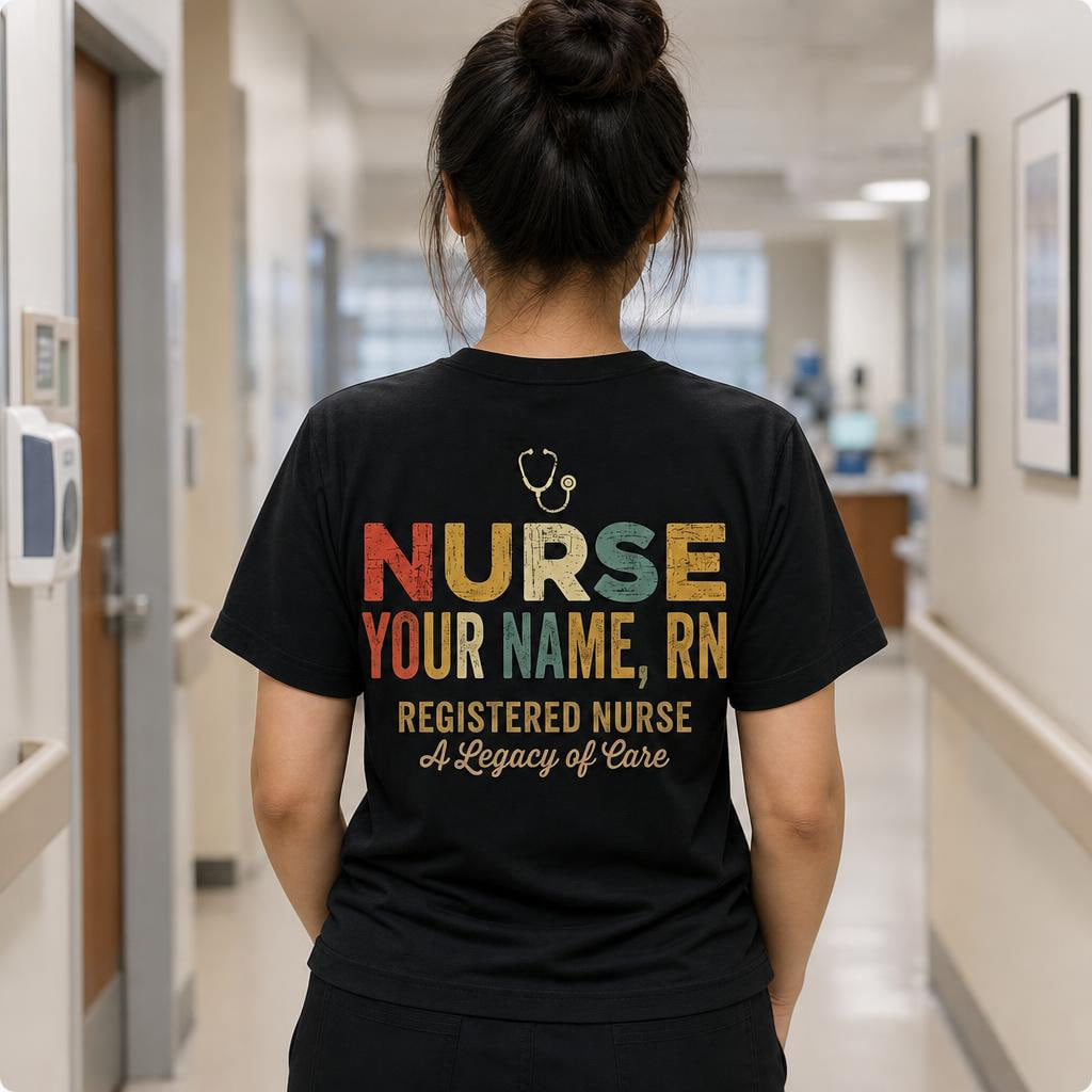 Vintage Nurse Definition Shirt Registered Nurse Medical Humor Nursing Appreciation T-Shirt