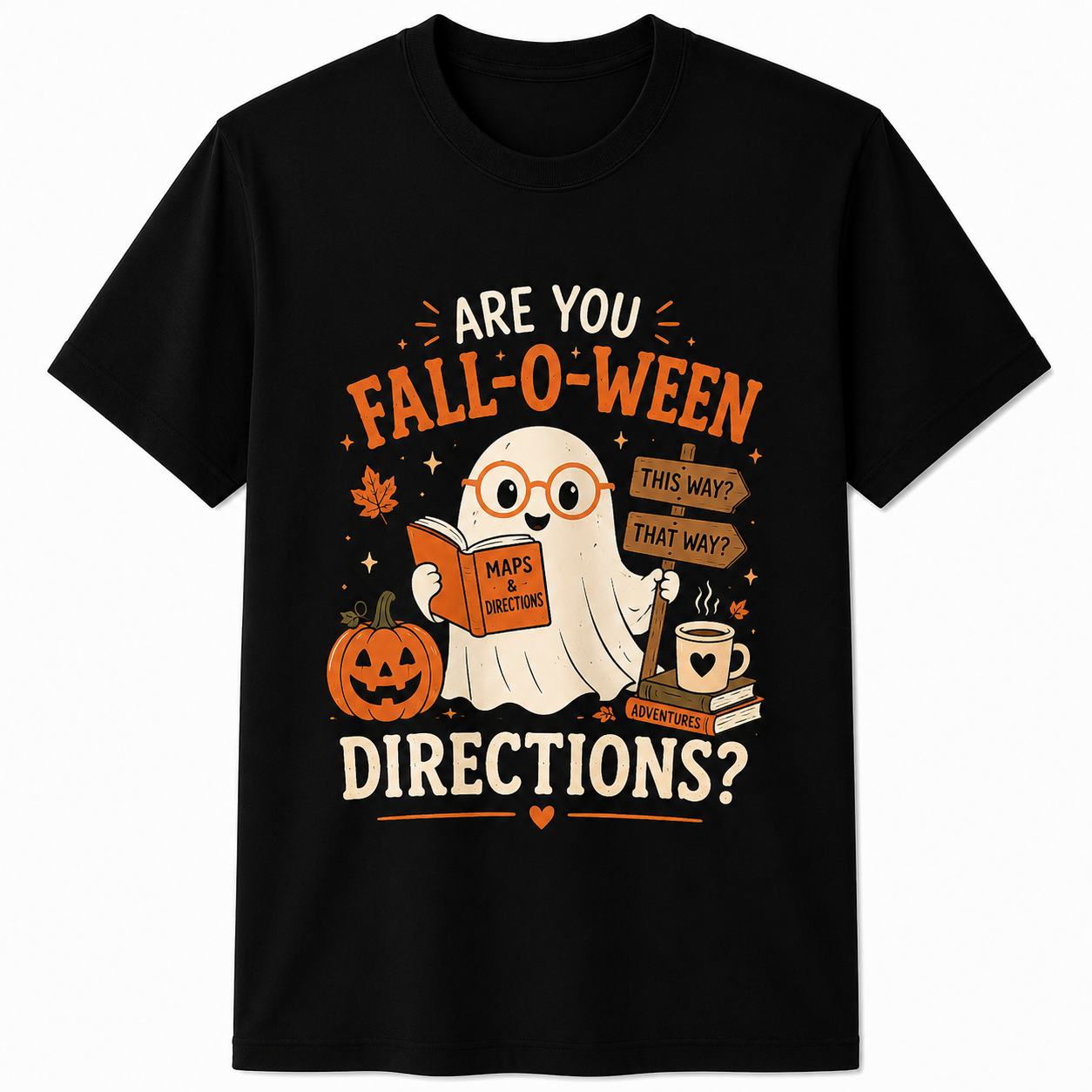 Personalized Halloween Teacher Shirt Are You Fall O Ween Directions Unisex T-shirt