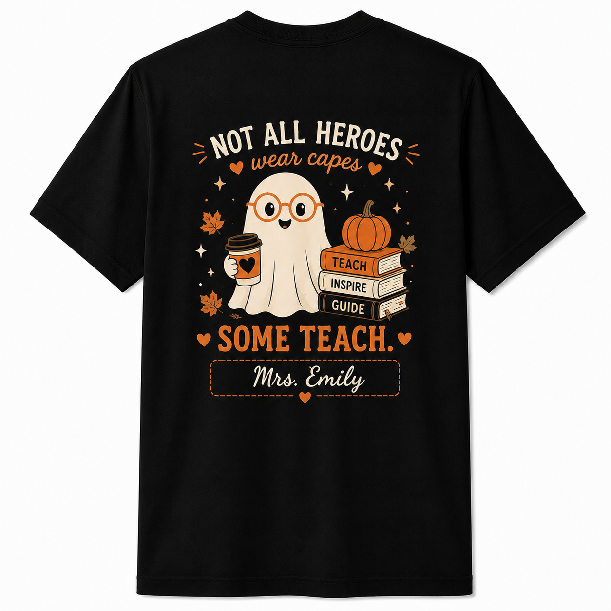 Personalized Halloween Teacher Shirt Are You Fall O Ween Directions Unisex T-shirt