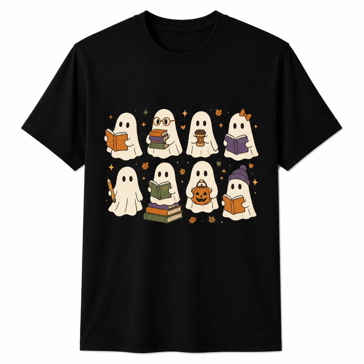 Custom Kindergarten Ghost Teacher Shirt Personalized Fall Halloween Unisex T-Shirt