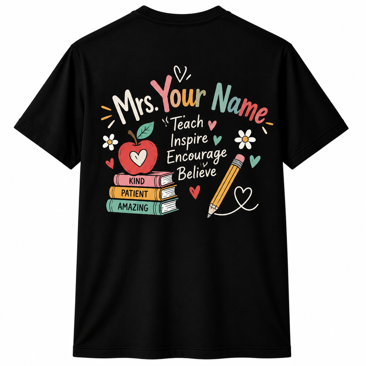 Custom Surprise I'm Your Teacher Today T-Shirt Personalized Sub Gift