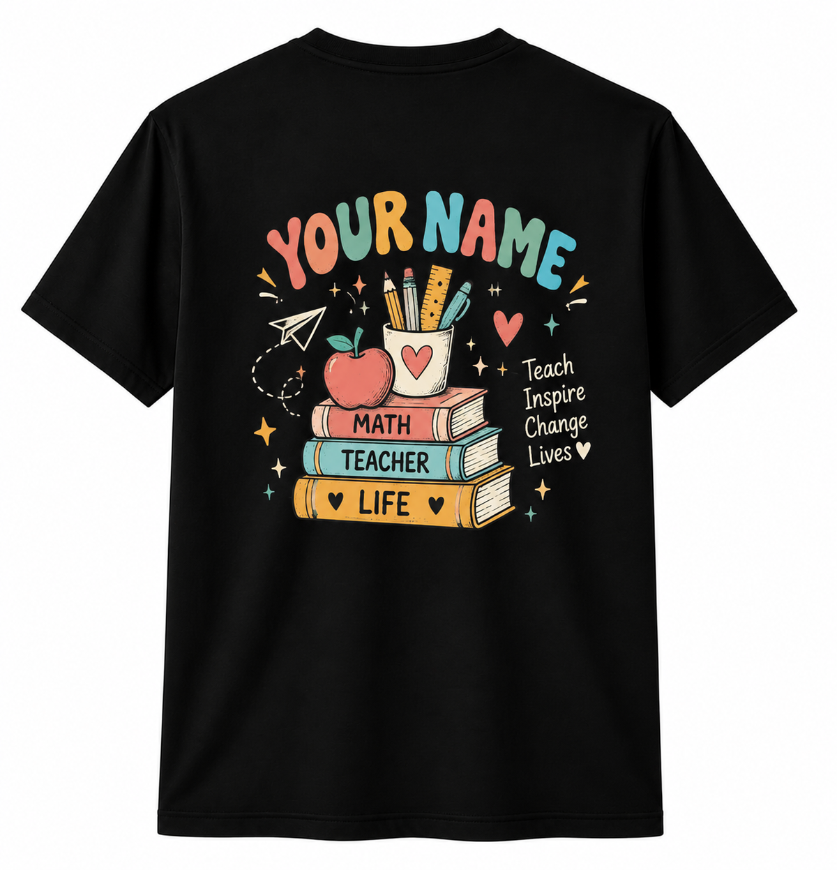 Personalized Custom The Math Ain't Mathin' Funny Math Teacher Unisex T-Shirt