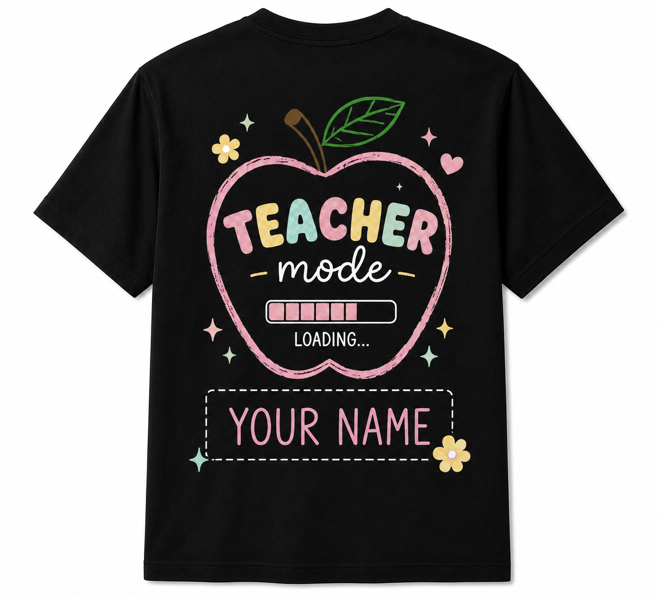 Custom Happy To See Your Face Teacher Shirt Back to School Gift Unisex T-Shirt