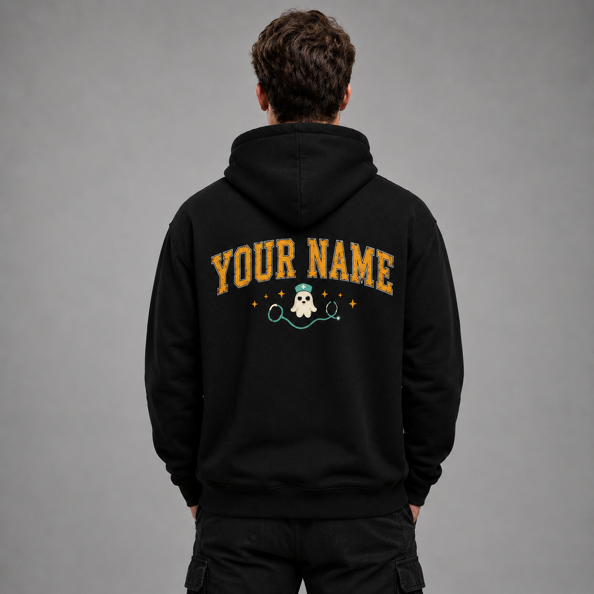 Bump in the Night Shift Nurse Hoodie Personalized Ghost Medicine Custom Shirt