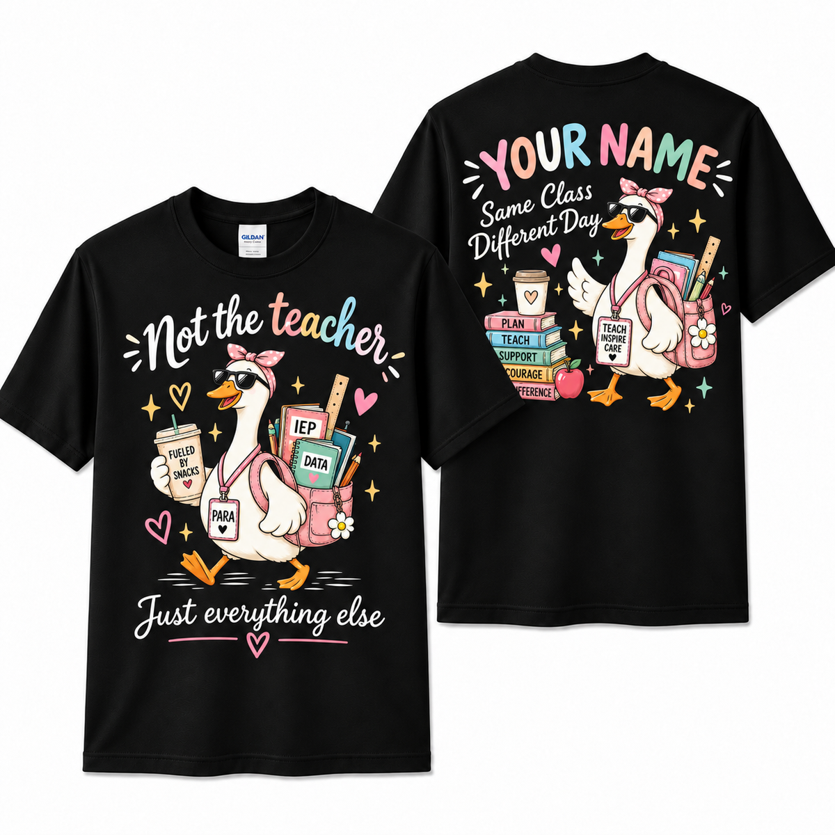 Custom Paraprofessional T-Shirt Just Everything Else Goose Personalized Gift