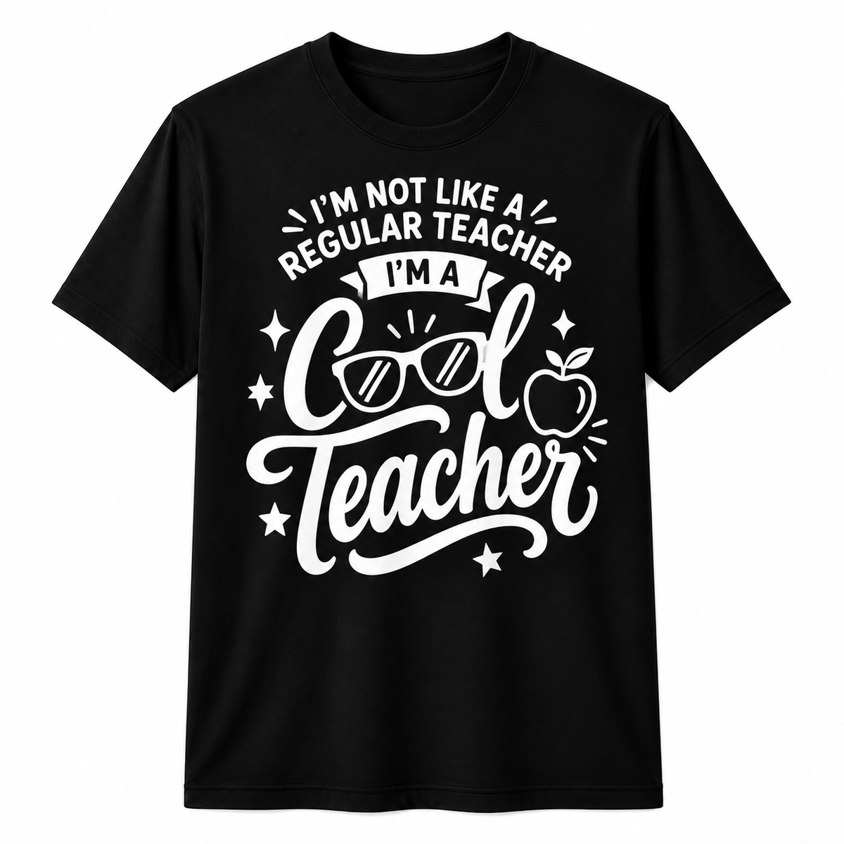 Personalized Custom I'm a Cool Teacher Funny Unisex T-Shirt