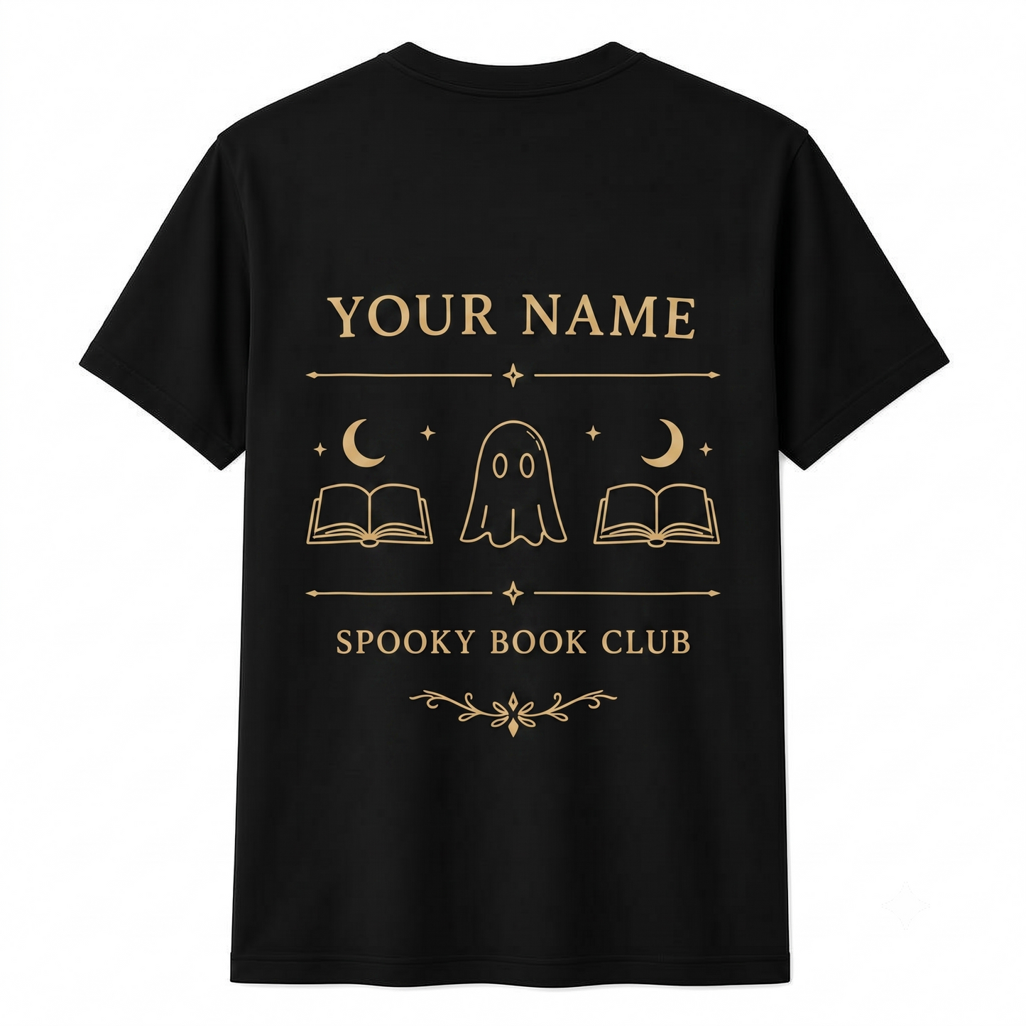 Personalized Spooky Book Club Shirt Halloween Teacher Gift Unisex T-Shirt