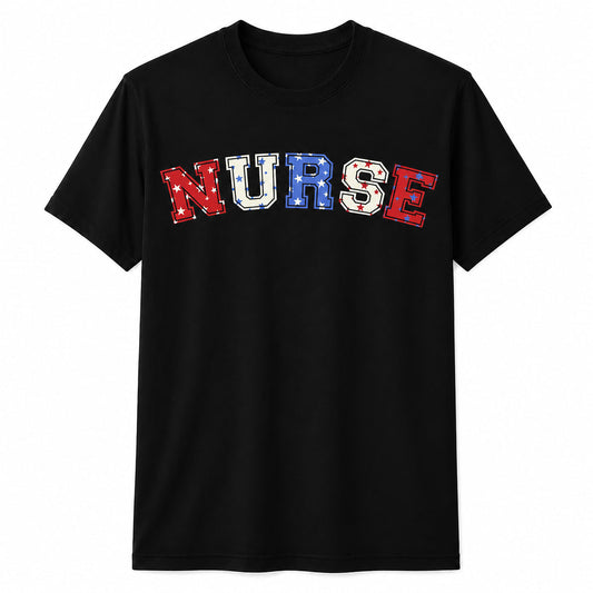Custom Nurse Shirt Personalized Nurse Day Stethoscope Heart T-Shirt & RN Gift & Nurse Gift