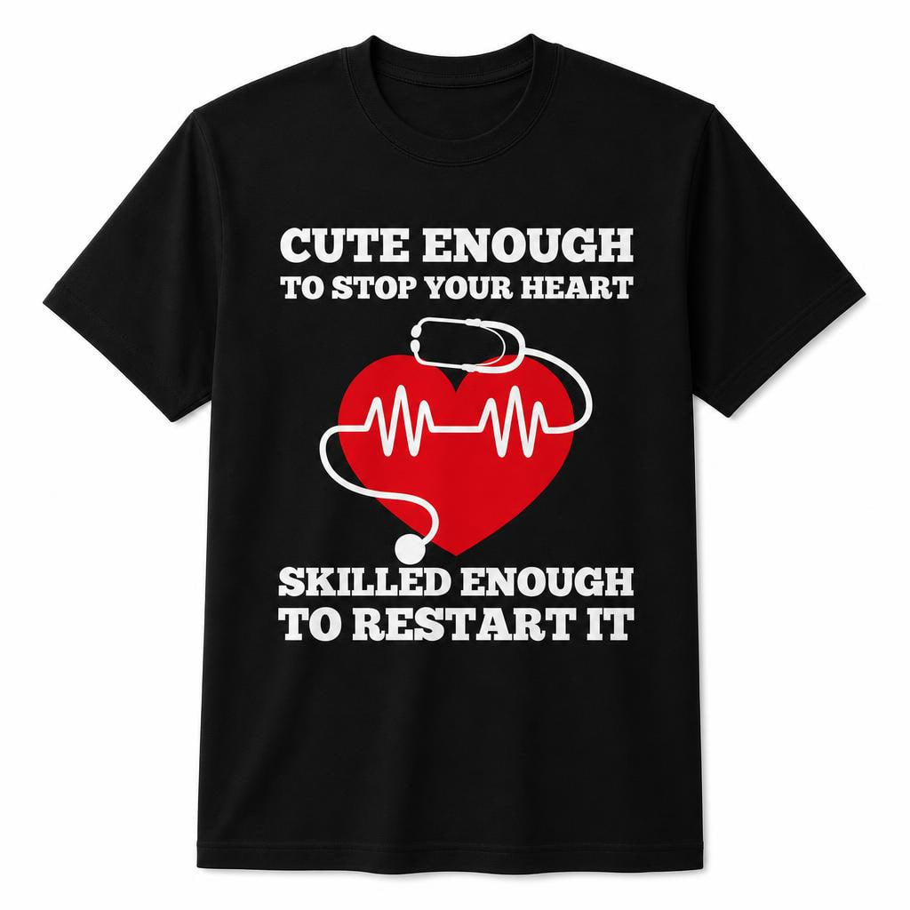 Custom Funny Nurse Shirt Personalized RN Gift Medical Humor T-Shirt