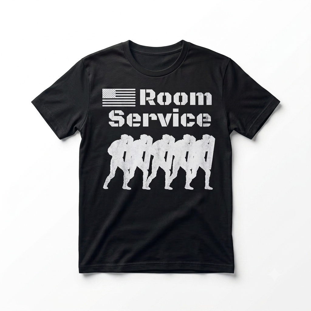 Custom CO Shirt - Room Service | Personalized Name & Badge