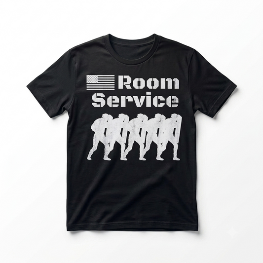 Custom CO Shirt - Room Service | Personalized Name & Badge
