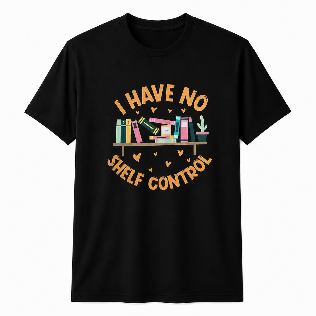 Personalized I Have No Shelf Control English Teacher Gift Unisex T-Shirt