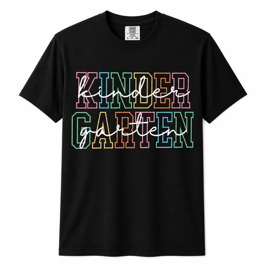 Personalized Kindergarten Class Teacher Shirt Custom Name Unisex T-Shirt