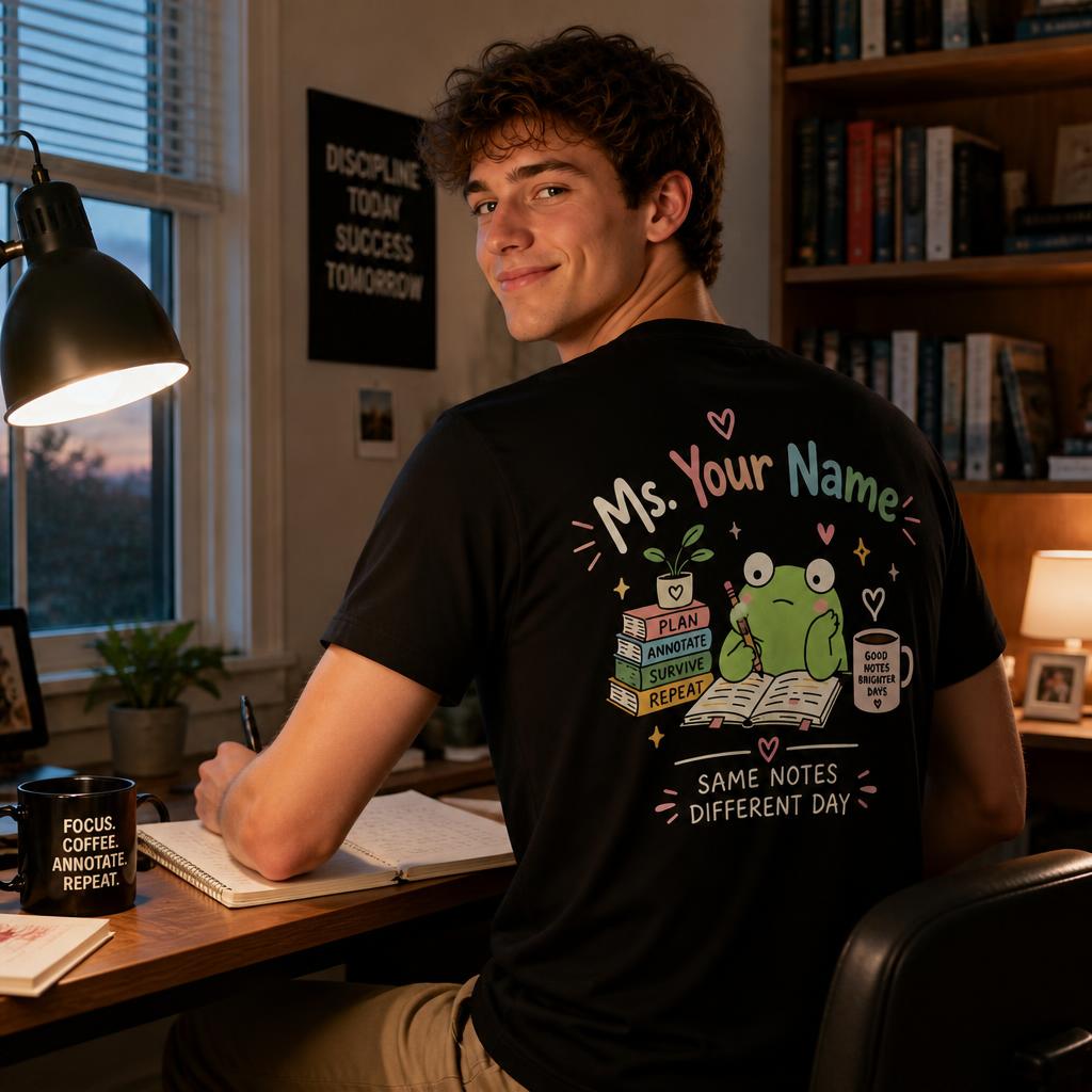 Personalized Custom Survive the Shift Coffee Frog Funny Unisex T-Shirt