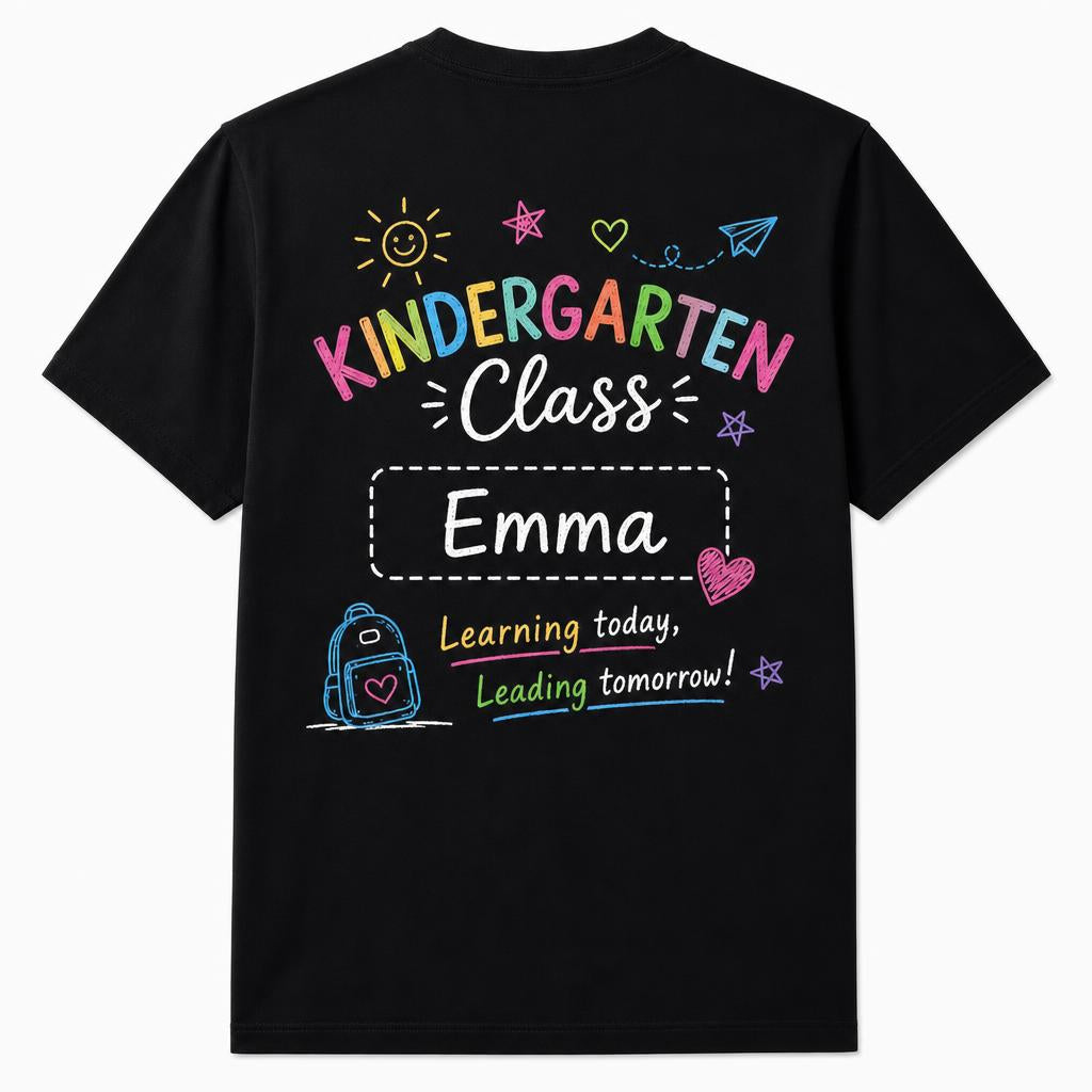 Personalized Kindergarten Class Teacher Shirt Custom Name Unisex T-Shirt