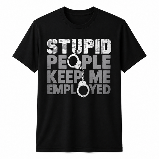 Personalized Correctional Officer Shirt - Custom Name & Badge Number